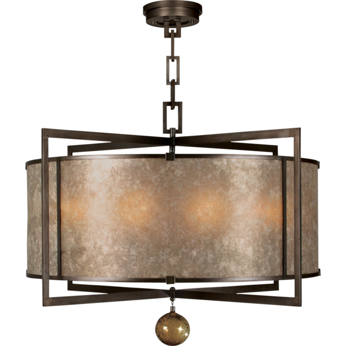 SINGAPORE MODERNE 40" W Round Pendant