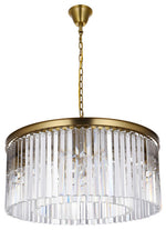 Elegant Lighting Sydney 31.5" Round Crystal Chandelier