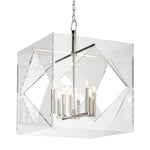 Flora Chandelier, 5-Light, Bronze, Clear Glass, 26.7"W (103040-SKT-05-ZM0236 LPUXP)