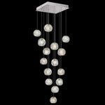 NATURAL INSPIRATIONS 19" W Square Pendant