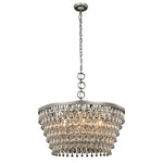 Nordic Antique Silver Six-Light Pendant