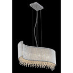 Five-Light Chandelier with Elegant Cut Crystal