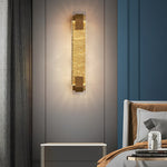 Crystal Bubbles Strip Three Step Dimming Post-Modern LED Wall Light Fixture