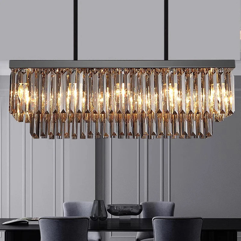 47" Crystal Dining Room Chandelier
