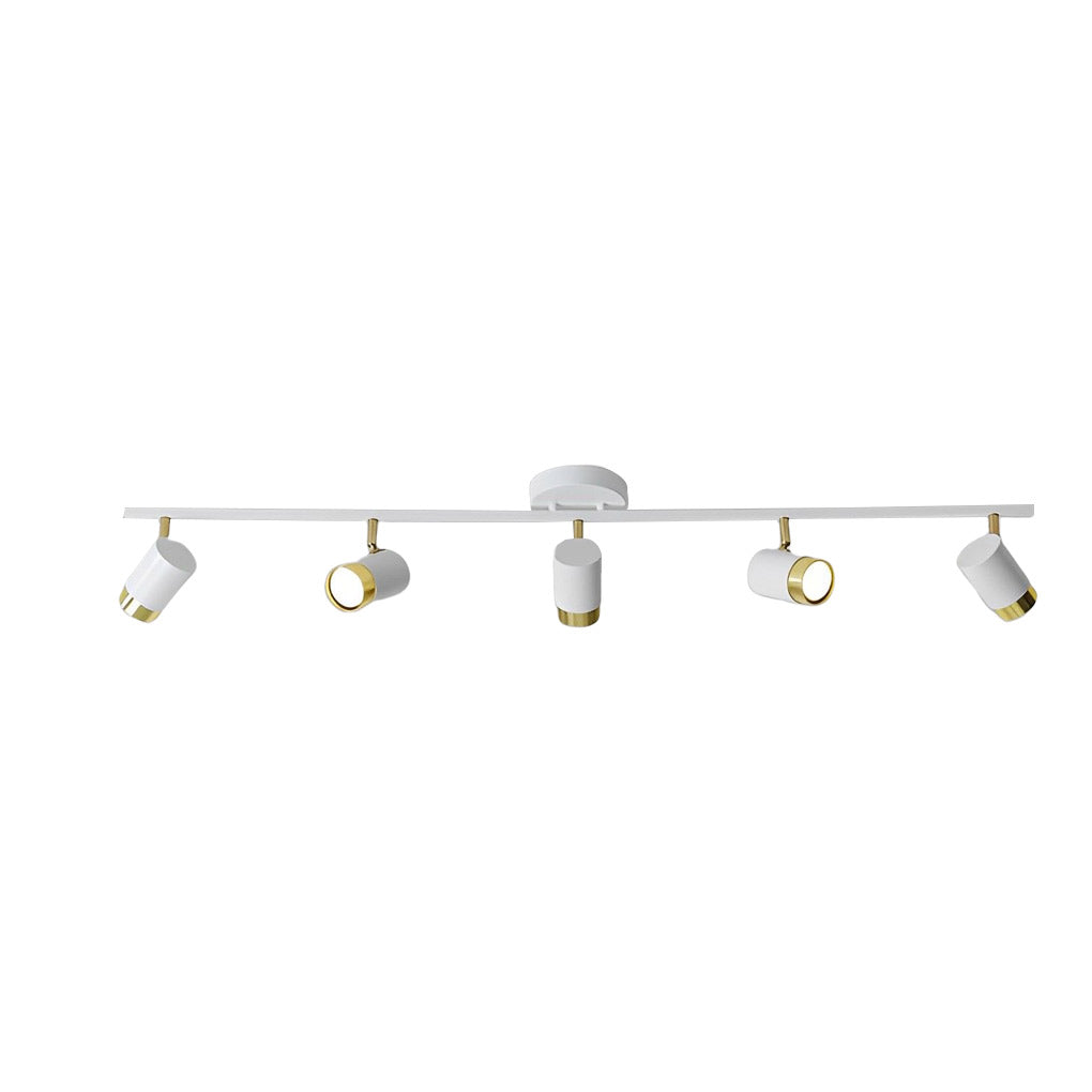 3/4/5 Lights GU10 LED Adjustable COB Surface Mounted Track Spotlight