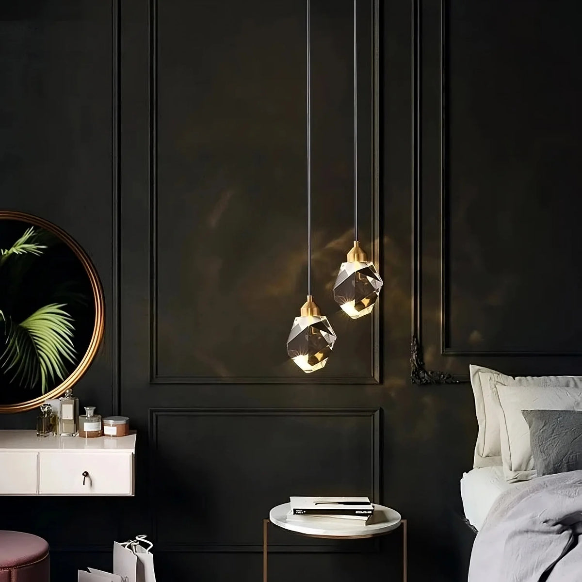 Diamante Crystal Pendant Lights