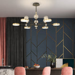 Creative Round Stars Ball Three Step Dimming Modern Ceiling Lights Fixture