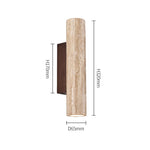 Natural Travertine Wall Lamp