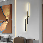 Lines Creative LED Modern Minimalist Wall Lamp Decorative Wall Sconces Lighting