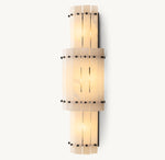 San Marco Alabaster Grand Round Sconce