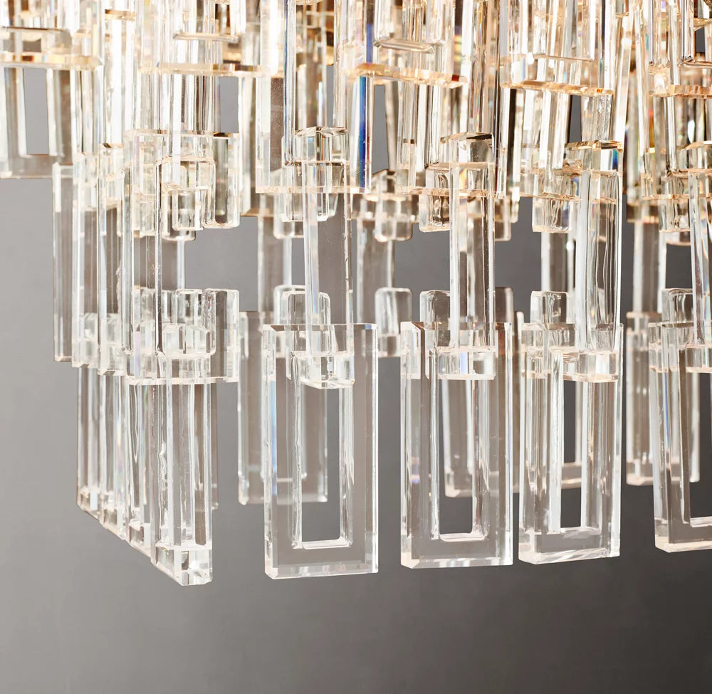 Marignan Tiered Round Chandelier 60"