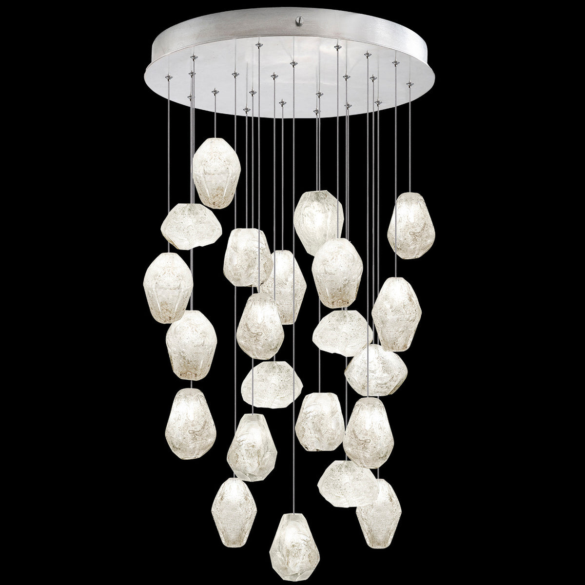 NATURAL INSPIRATIONS 24" W Round Pendant