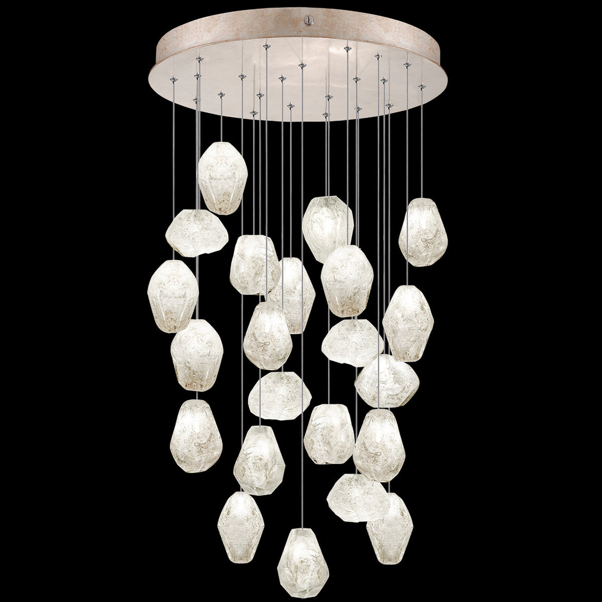 NATURAL INSPIRATIONS 24" W Round Pendant