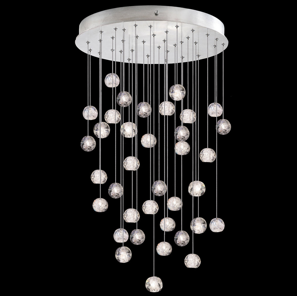 NATURAL INSPIRATIONS 34" W Round Pendant