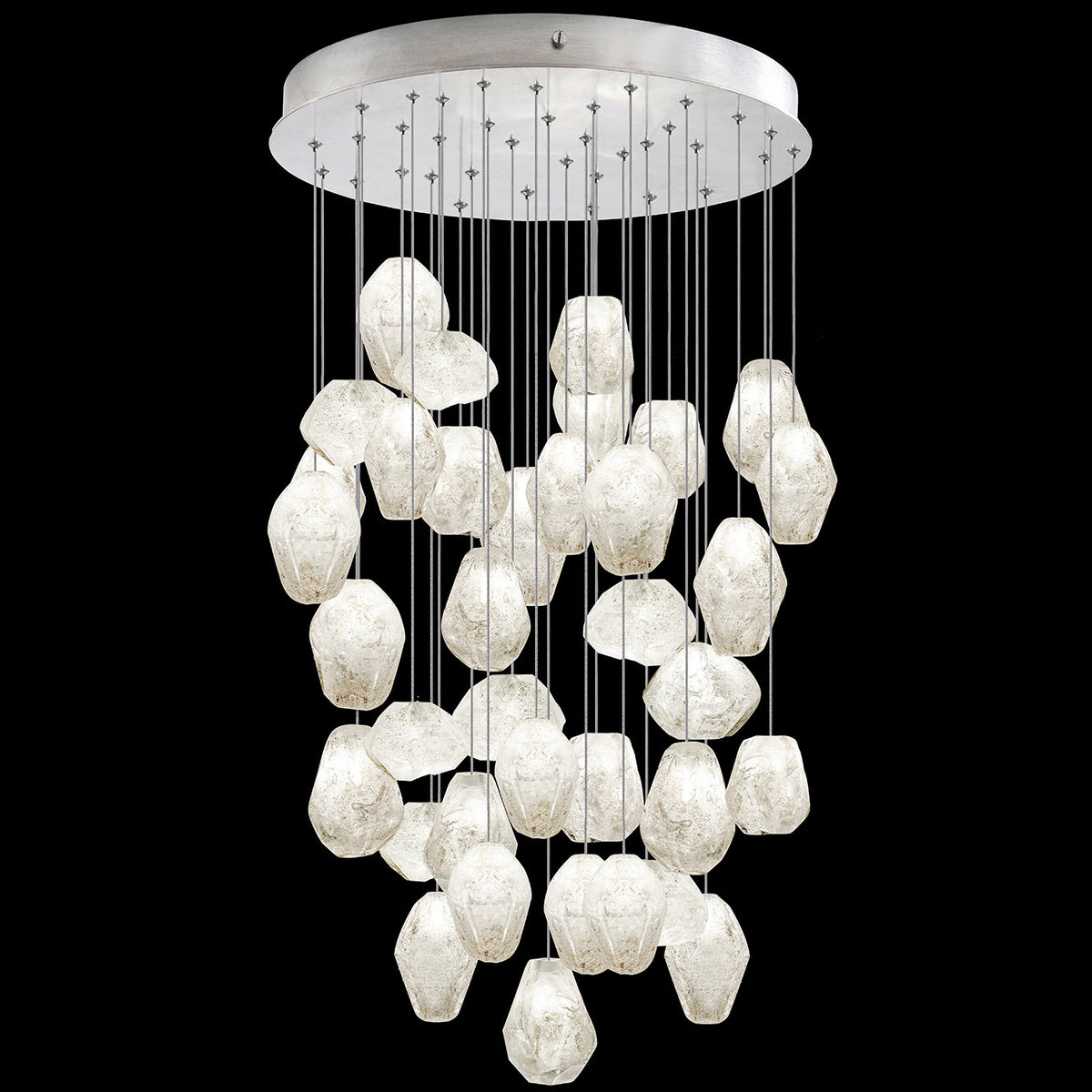 NATURAL INSPIRATIONS 34" W Round Pendant