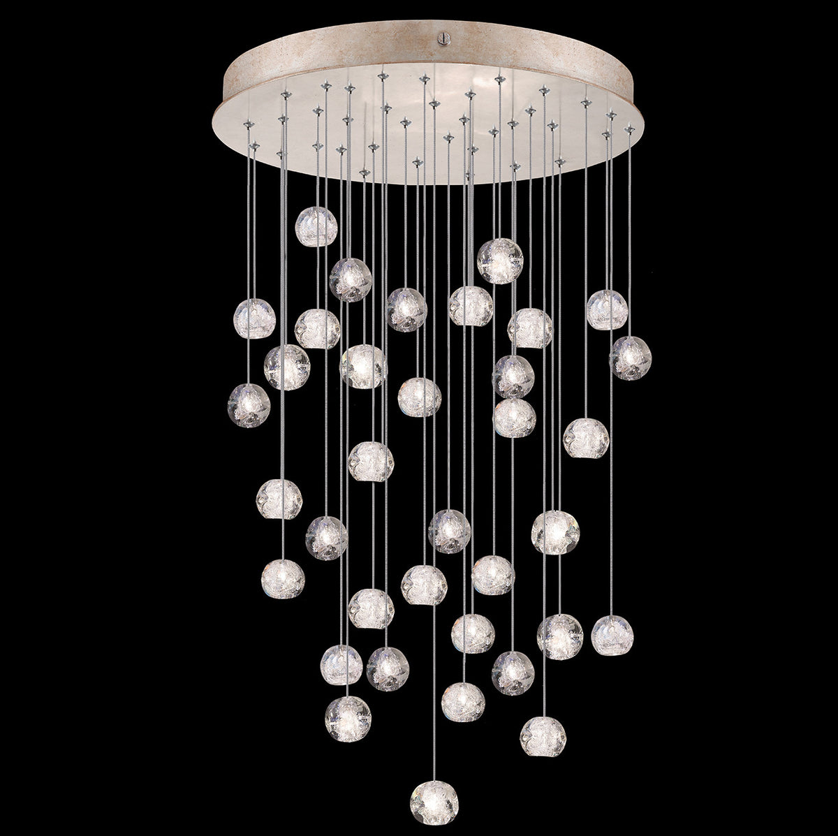 NATURAL INSPIRATIONS 34" W Round Pendant