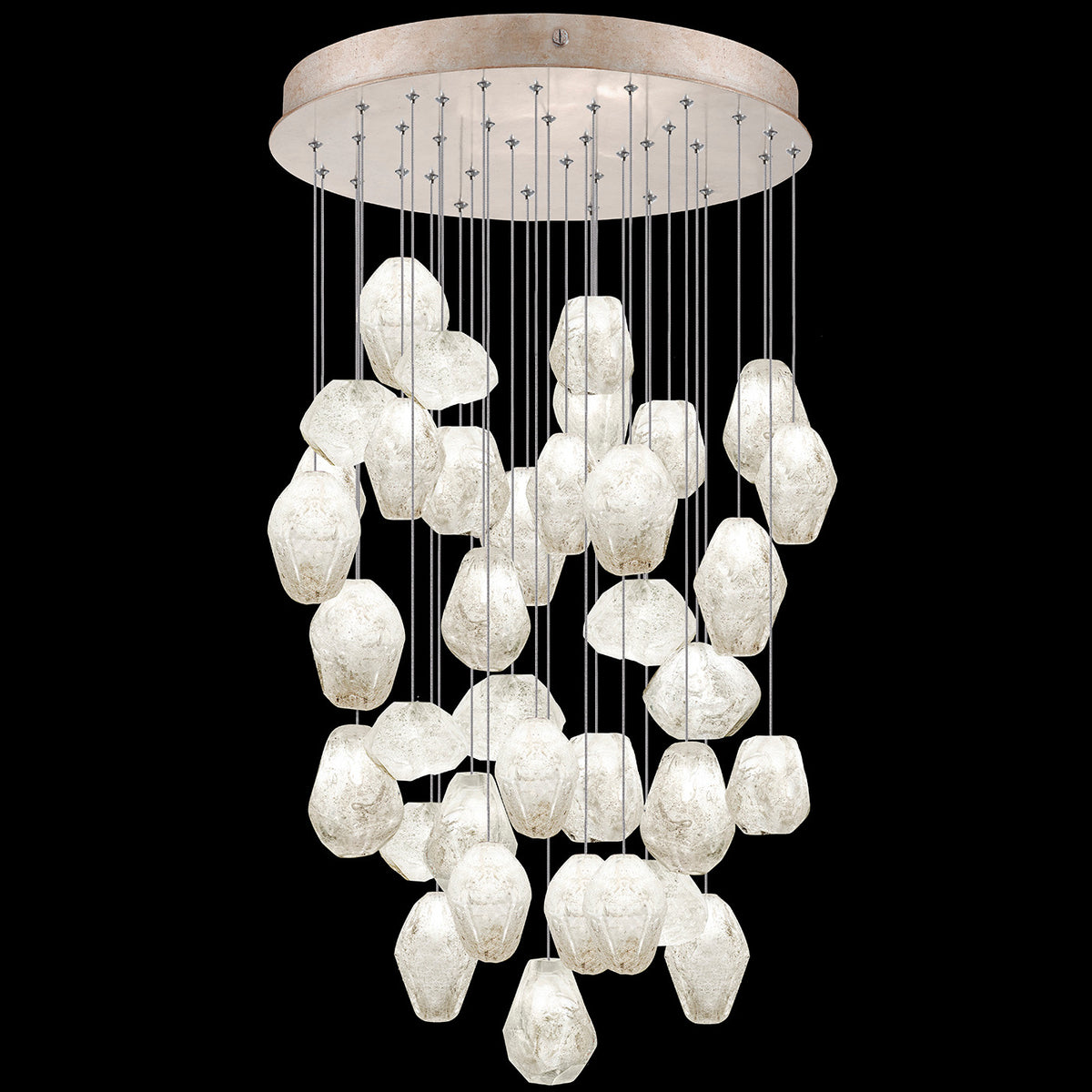 NATURAL INSPIRATIONS 34" W Round Pendant