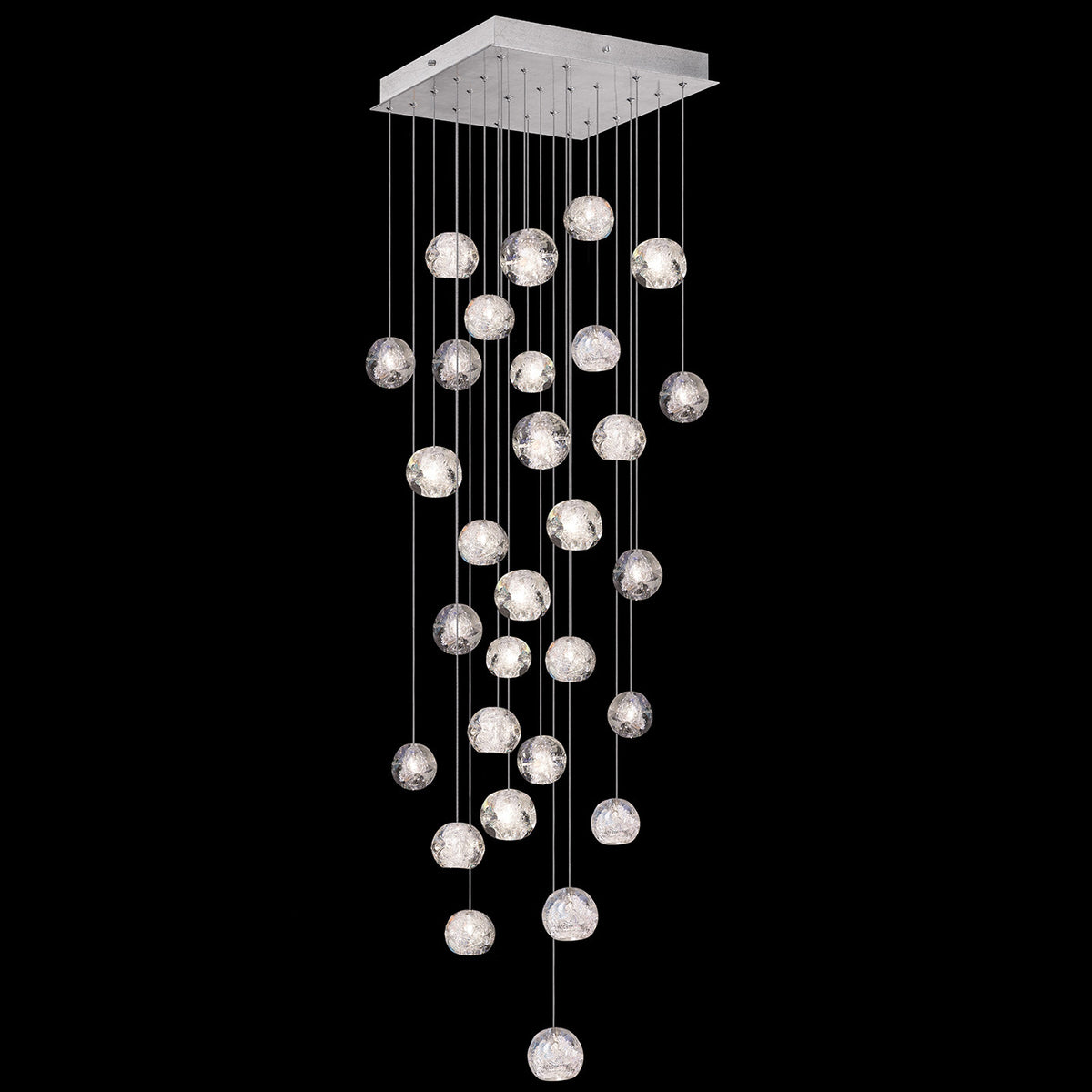 NATURAL INSPIRATIONS 30" W Square Pendant