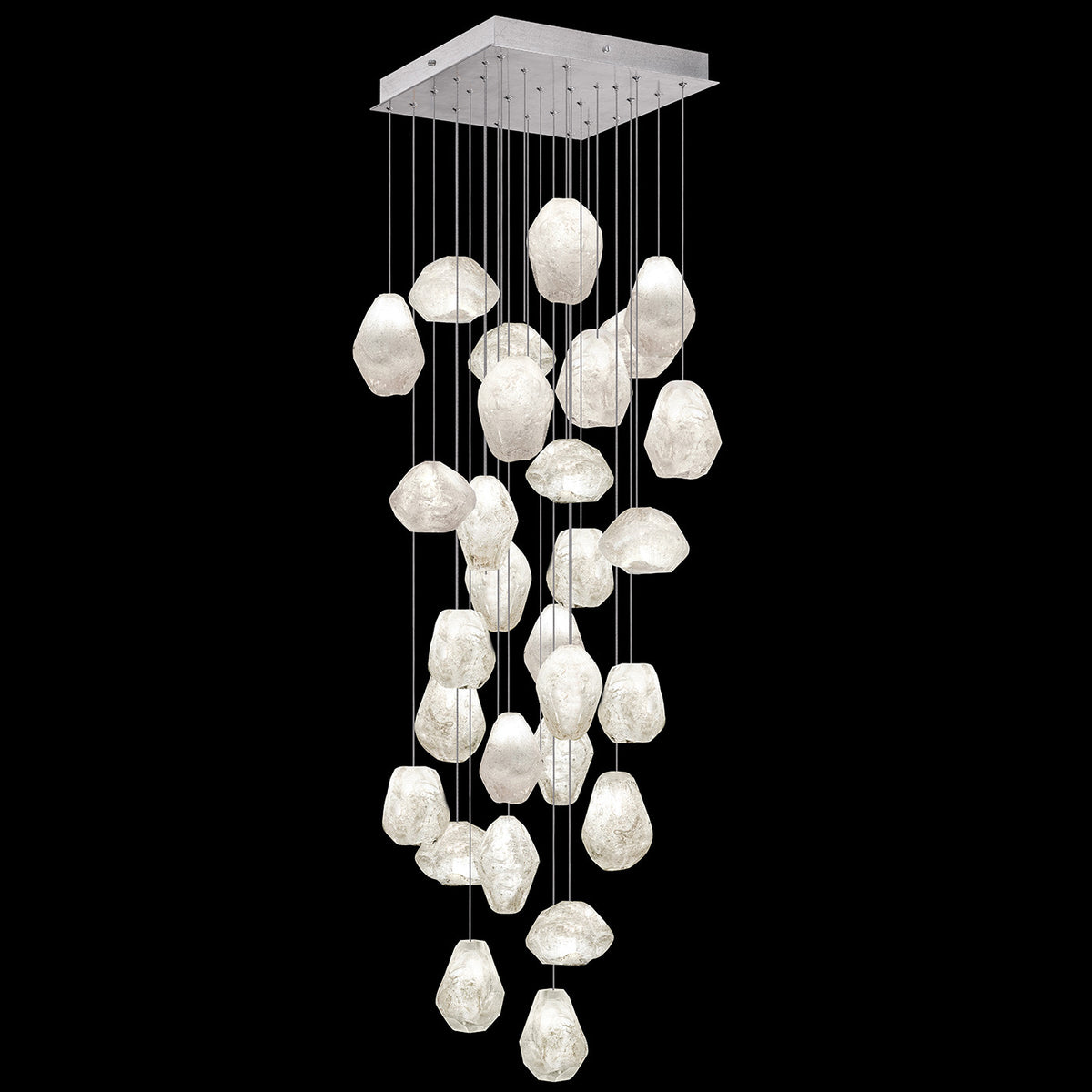 NATURAL INSPIRATIONS 30" W Square Pendant
