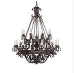 wenty-Four Light Chandelier