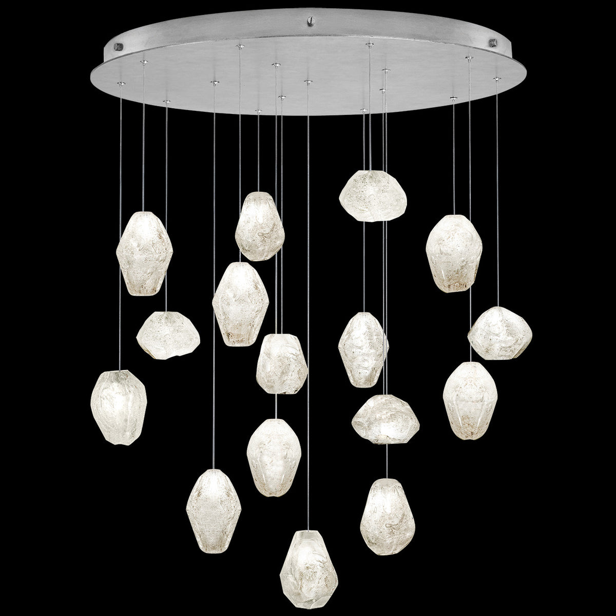 NATURAL INSPIRATIONS 32" W Round Pendant