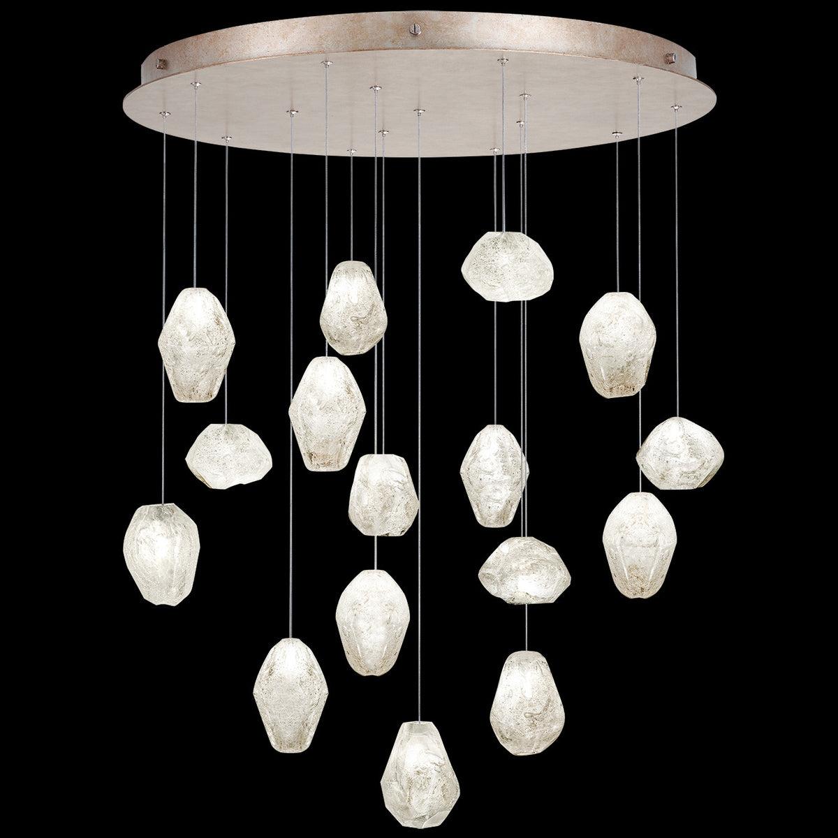 NATURAL INSPIRATIONS 32" W Round Pendant