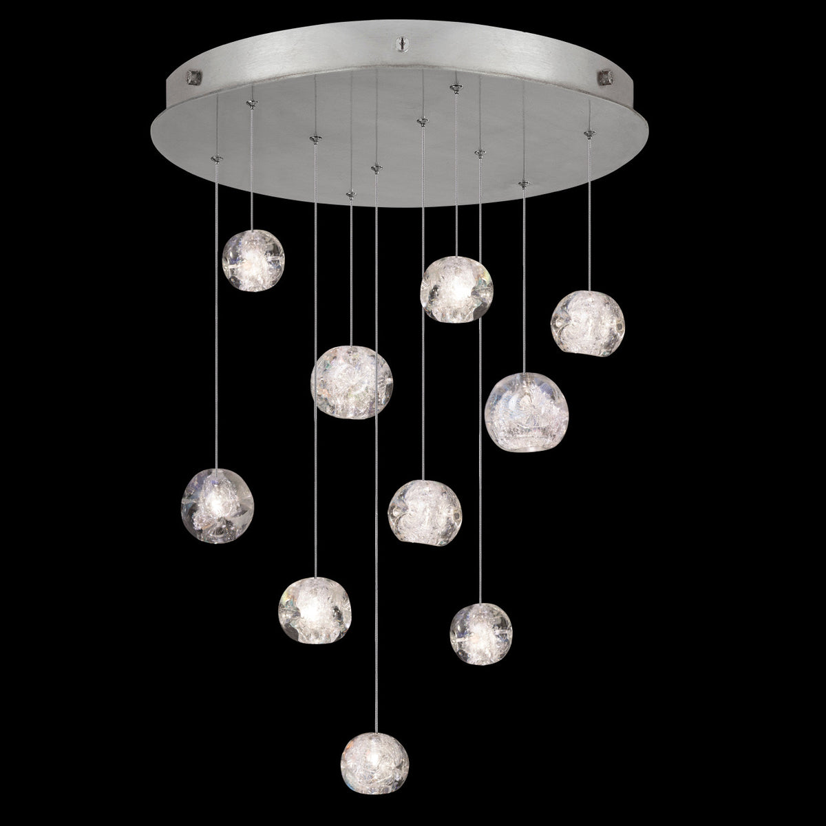 NATURAL INSPIRATIONS 22" W Round Pendant