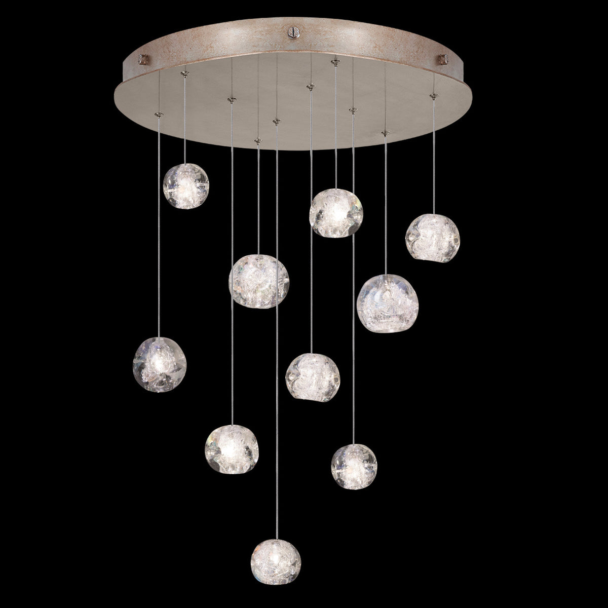 NATURAL INSPIRATIONS 22" W Round Pendant