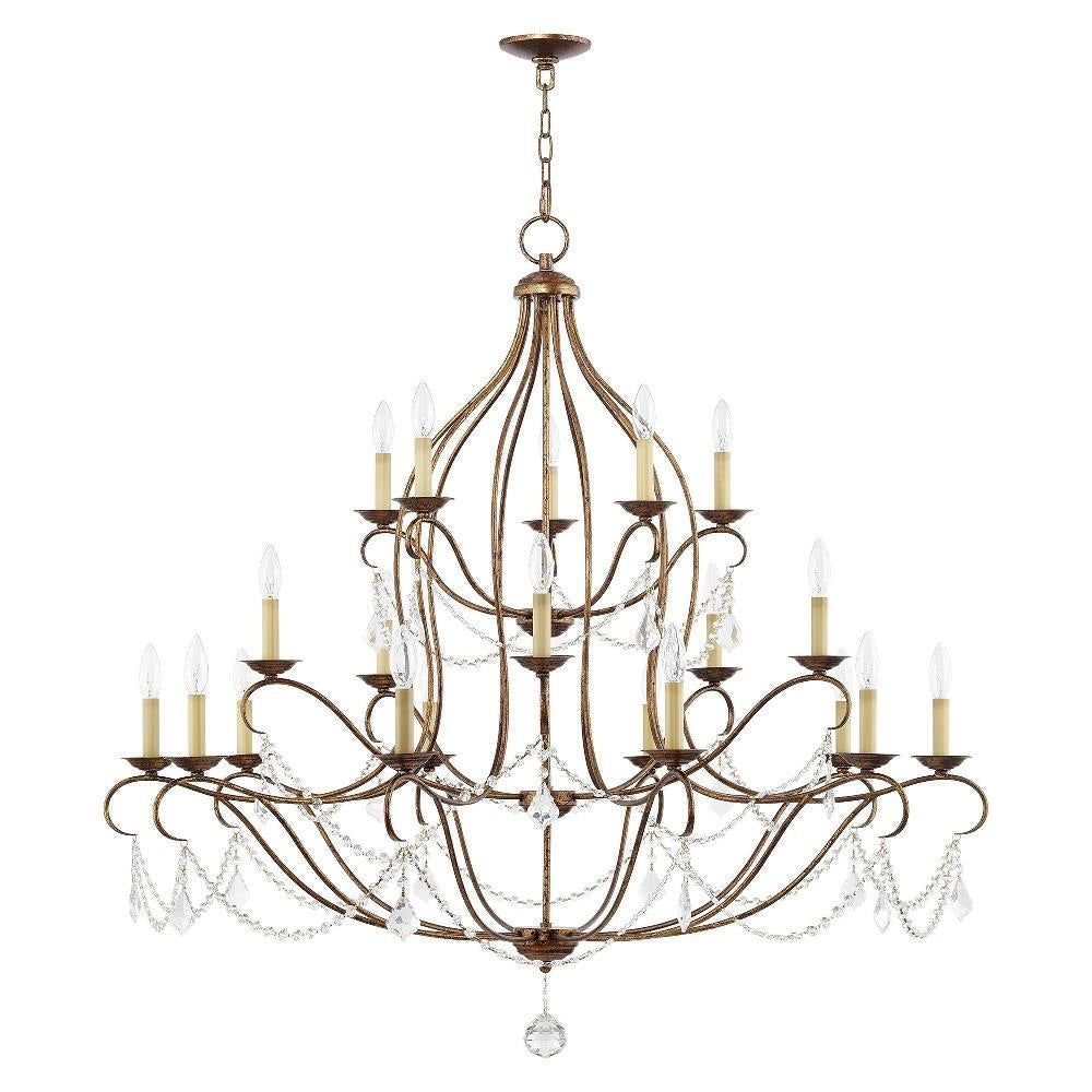 Bailey Street Home - 218-BEL-1261127 - Traditional French Country Twenty Light Chandelier