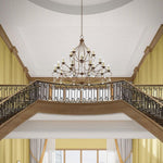 Livex Lighting - 6439-48 - Chesterfield - 20 Light Chandelier in French Country Style - 46 Inches wide by 45.5 Inches high