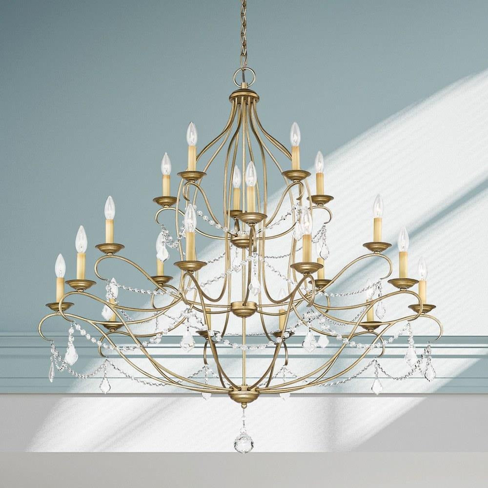 Bailey Street Home - 218-BEL-1261127 - Traditional French Country Twenty Light Chandelier