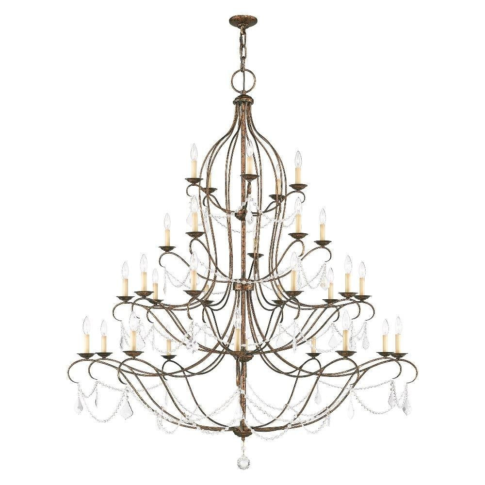 Livex Lighting - 6459-71 - Chesterfield - 30 Light Chandelier