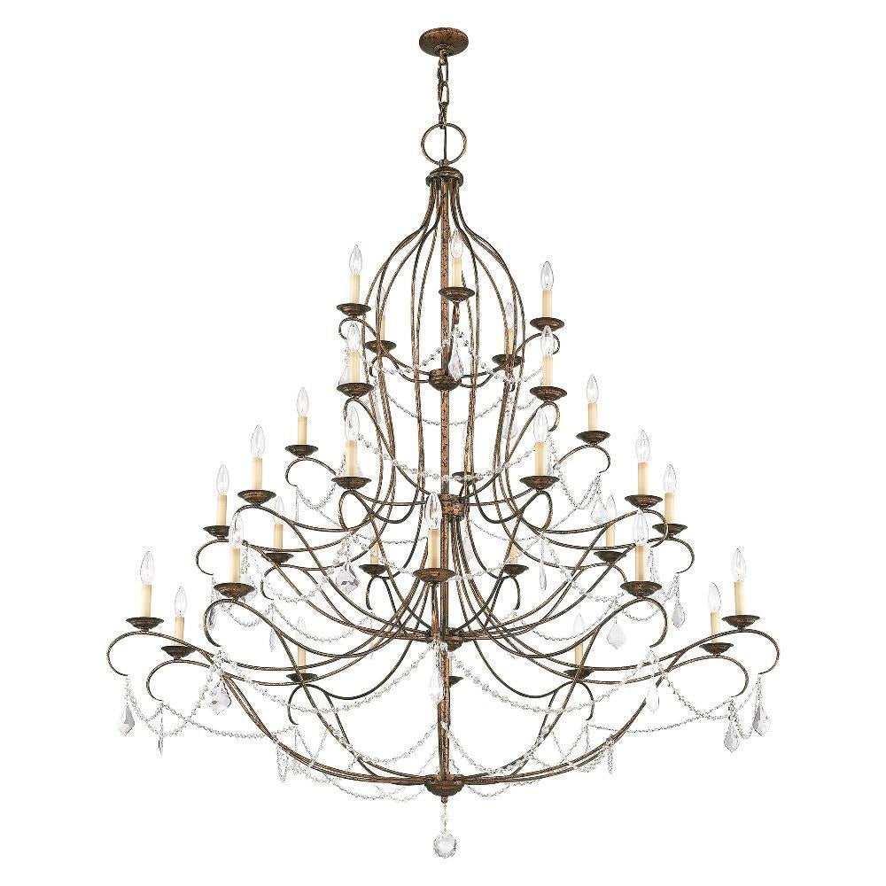 Livex Lighting - 6459-71 - Chesterfield - 30 Light Chandelier