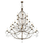 Livex Lighting - 6459-71 - Chesterfield - 30 Light Chandelier