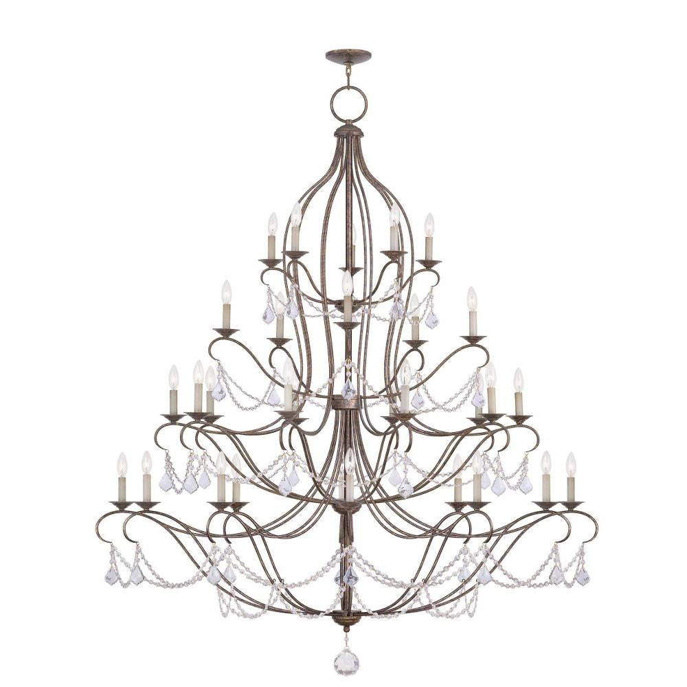 Livex Lighting - 6459-71 - Chesterfield - 30 Light Chandelier