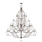 Livex Lighting - 6459-71 - Chesterfield - 30 Light Chandelier