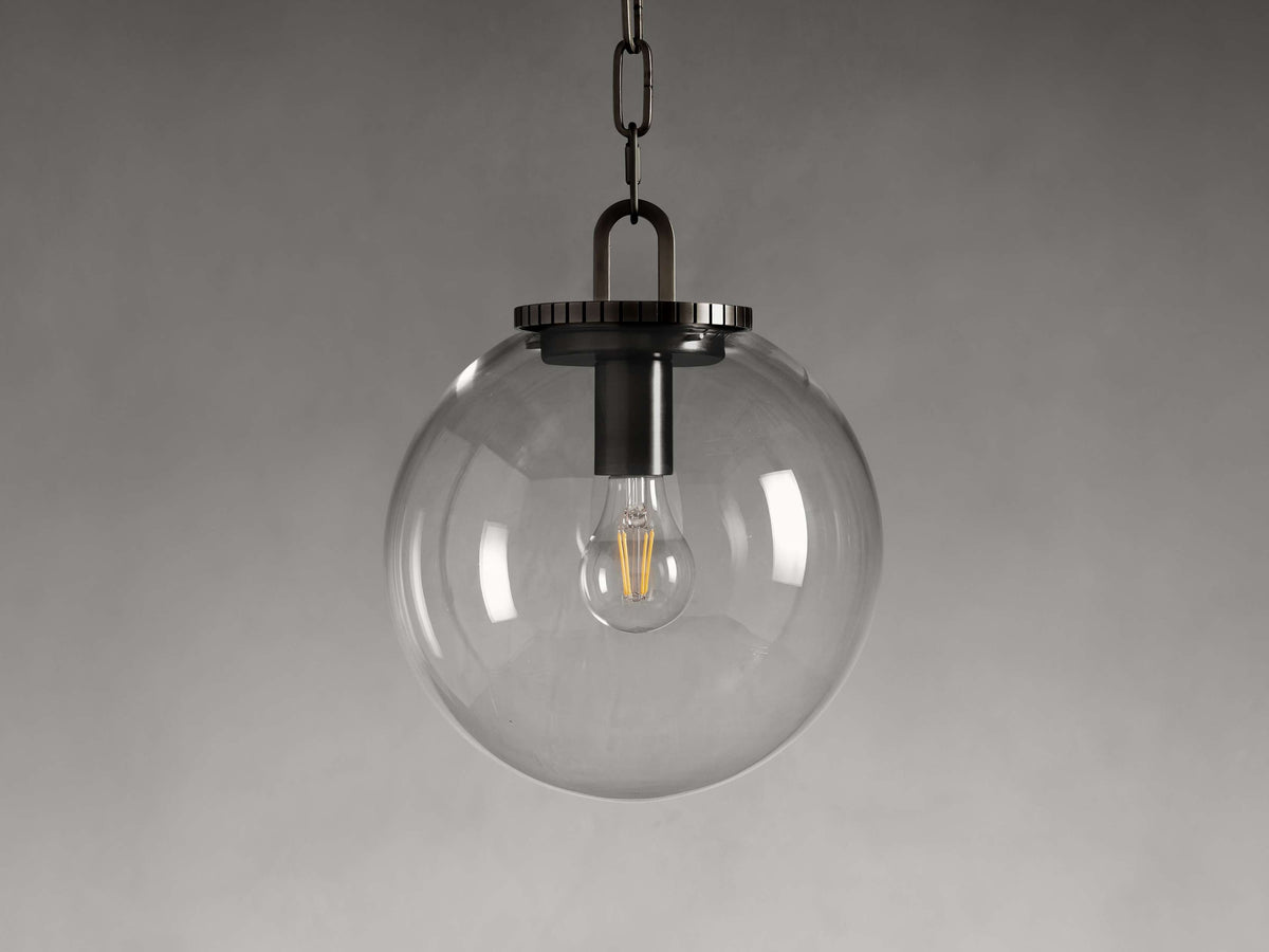 Wescott Globe Pendant with Chain
