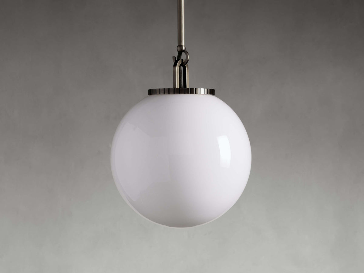 Wescott Globe Pendant with Rod