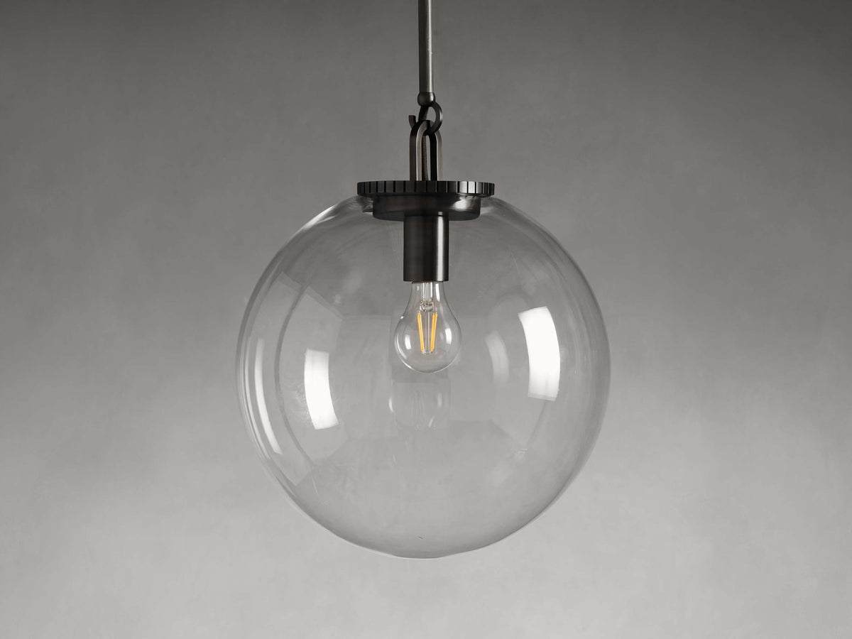 Wescott Globe Pendant with Rod