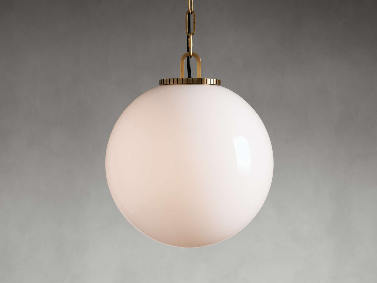 Wescott Globe Pendant with Chain
