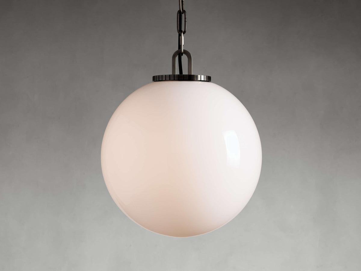 Wescott Globe Pendant with Chain