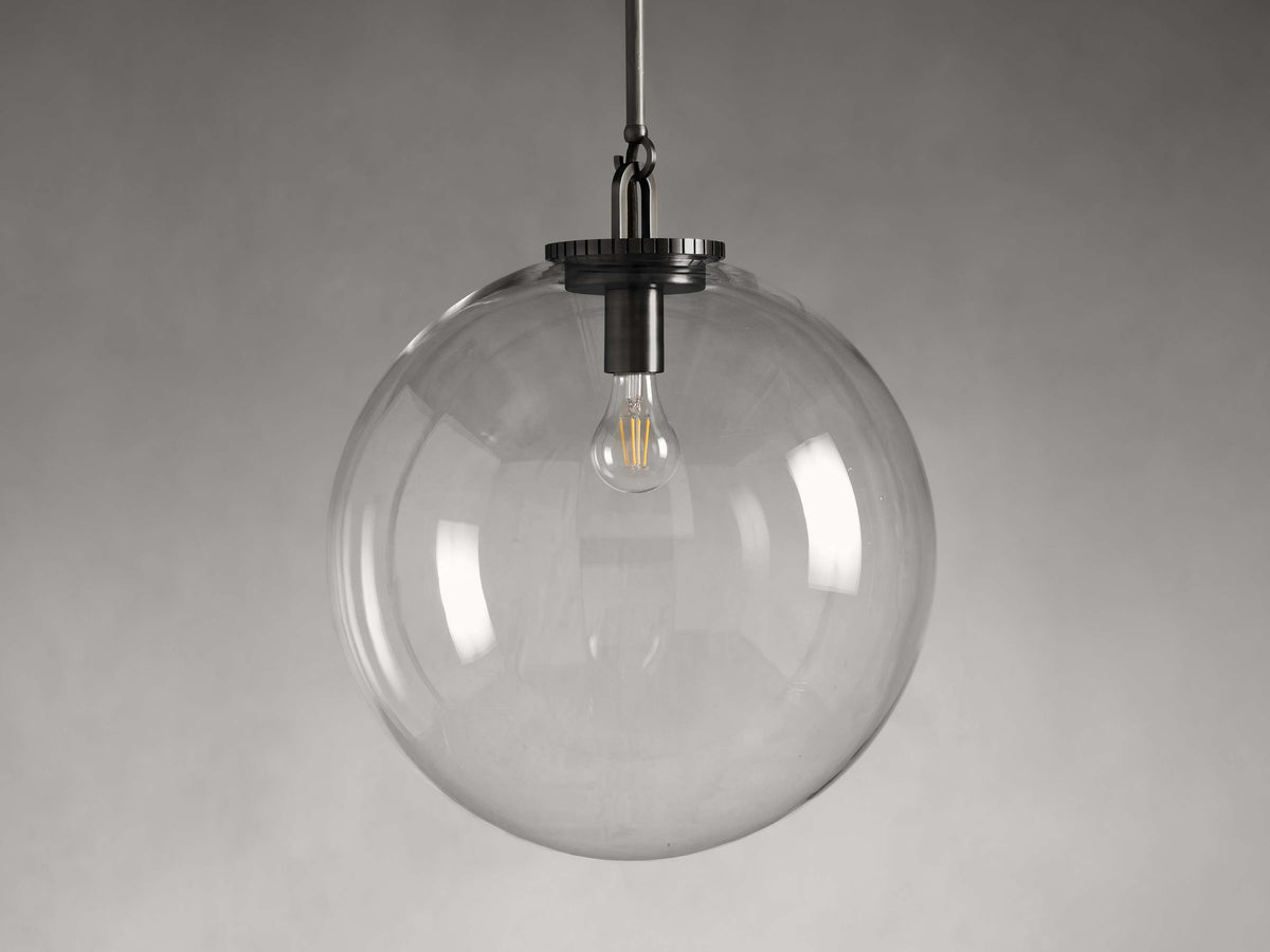 Wescott Globe Pendant with Rod