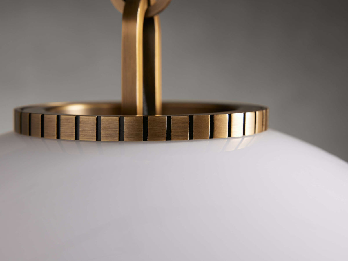 Wescott Globe Pendant with Rod