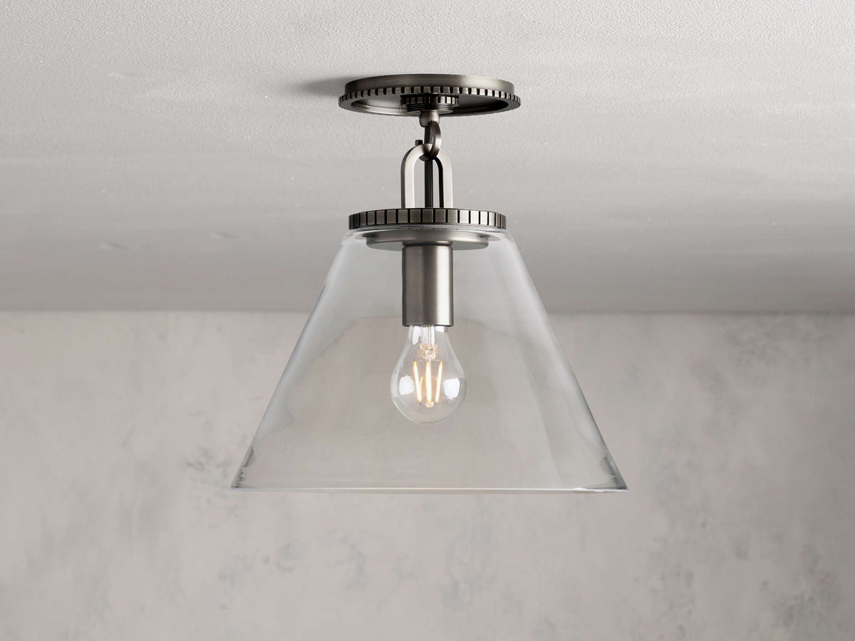 Wescott Cone Flush Mount