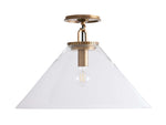 Wescott Cone Flush Mount