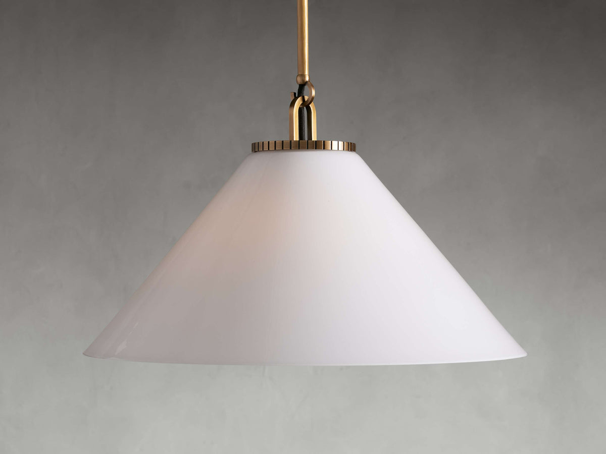 Wescott Cone Pendant with Rod