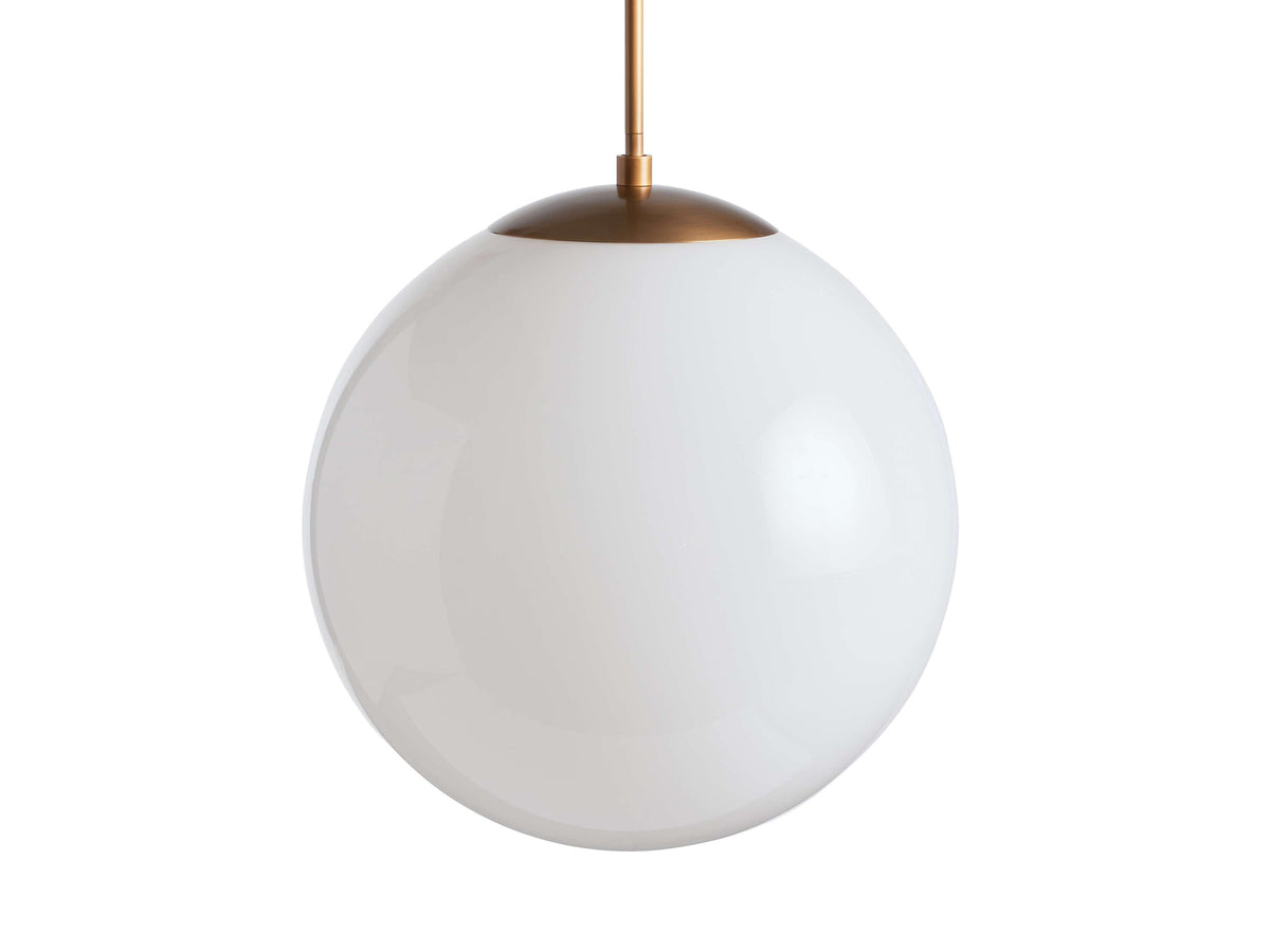 Wescott XL Globe Pendant with Rod
