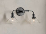 Theron Double Sconce in Bronze