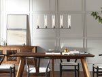 Andreas 5-Light Linear Chandelier