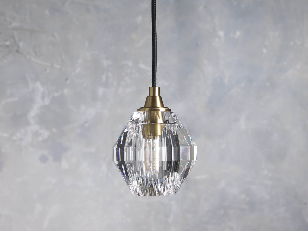 Amoroso Pendant in Brass